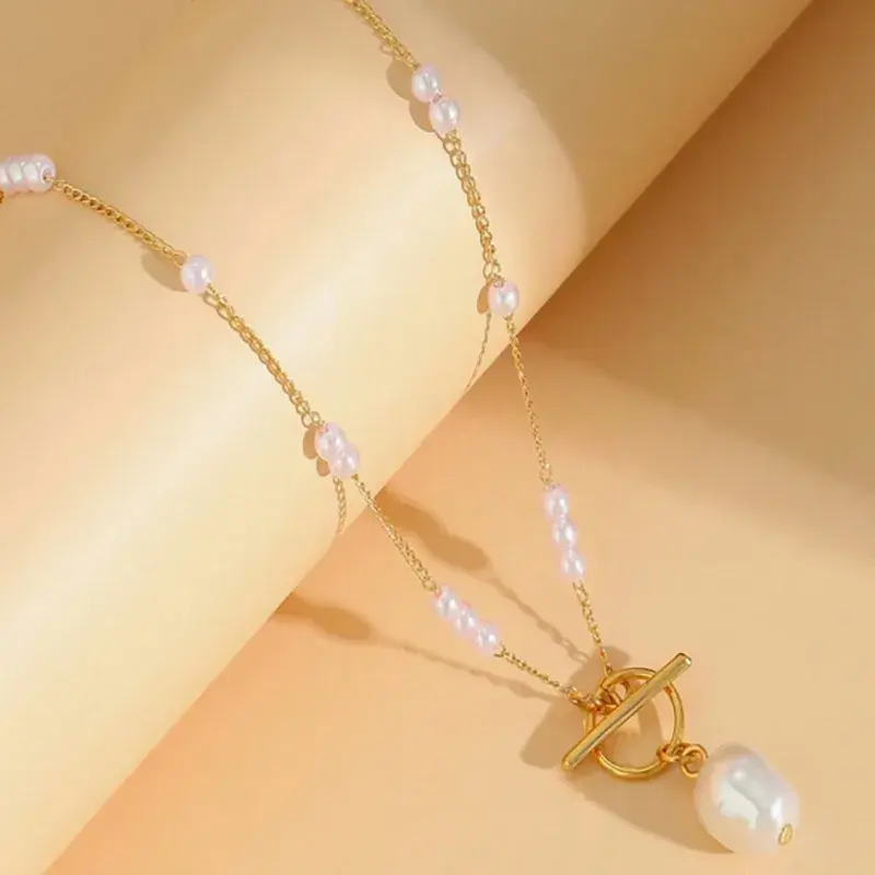 Pearl Long Necklace - FY0182